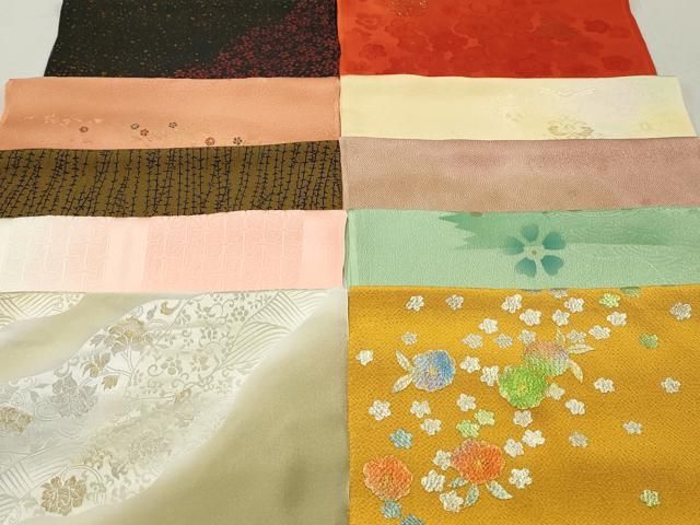 平和屋本店 和装小物 帯揚げ10枚 DZAA10910kh5