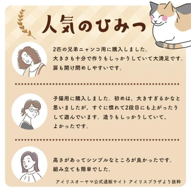 キャットケージ 2段