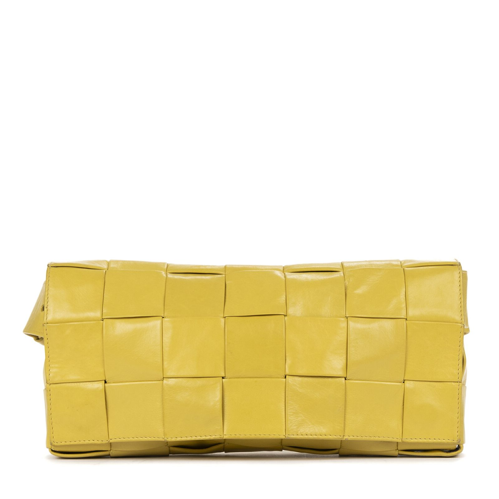 中古] BOTTEGA VENETA ボッテガヴェネタカセットベルトバッグイエロー 