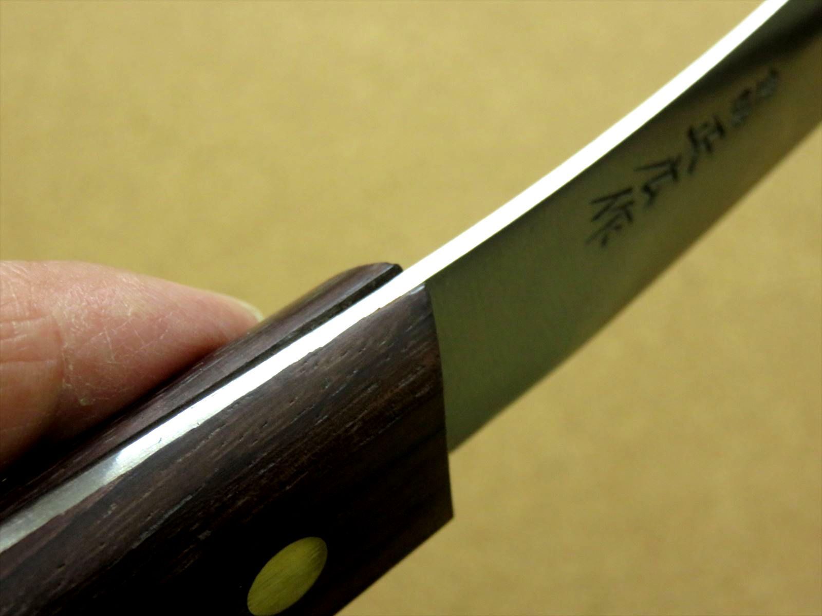 包丁 皮はぎ 16.5cm (165mm) 正広 関の刃物 最高級特殊鋼 日本鋼 炭素 