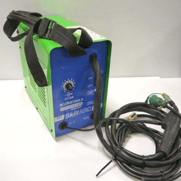 育良精機 ノンガス半自動溶接機 スキルアーク IS-SA100P 半自動