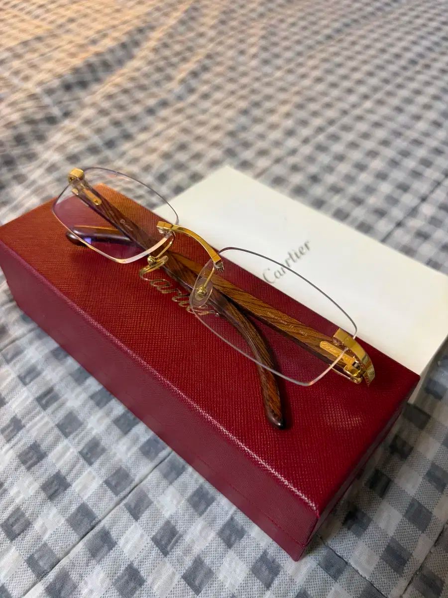 カルティエ Cartier ウッド メガネフレーム