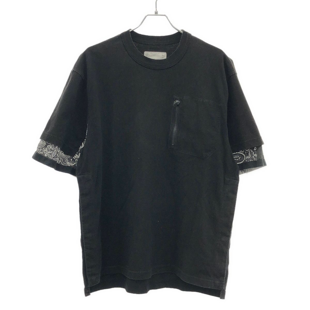 sacai サカイ 22SS Bandana Print 売れ筋 T-Shirt バンダナ