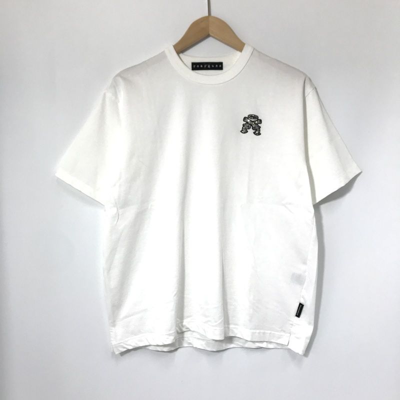 roarguns ロアーガンズ Tシャツ 24SGT-09 半袖 カットソー ワンポイント シンプル サイズ1 Sサイズ相当 ホワイト トップス A14076◆