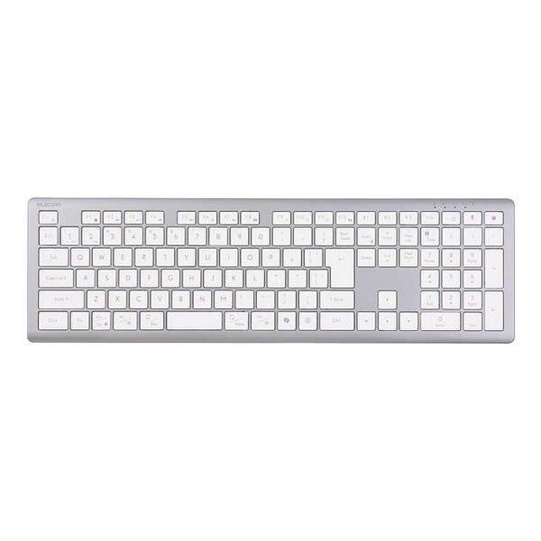 ELECOM エレコム Precisionist USB無線 Bluetooth薄型フルキーボードWHITE TK-PN10FMPWH 2658195