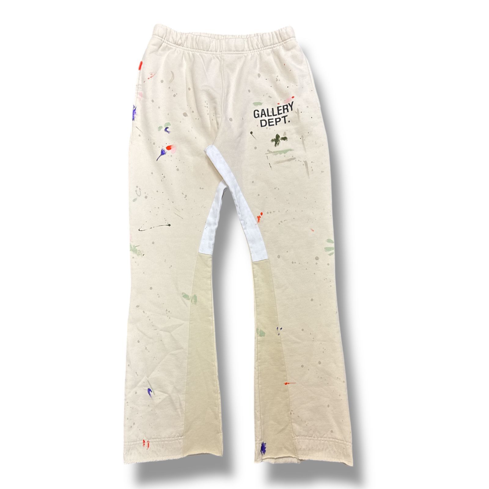 参考上代143600円 GALLERY DEPT. 23AW GD PAINTED FLARE SWEATPANT 