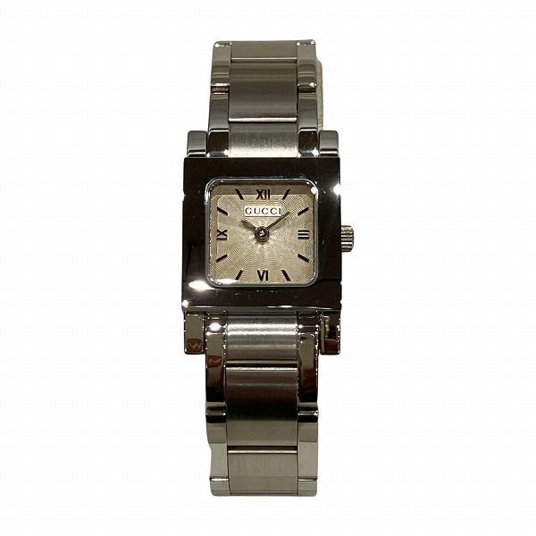 グッチ GUCCI 7900P スクエアーフェイス クォーツ 時計 腕時計 レディース