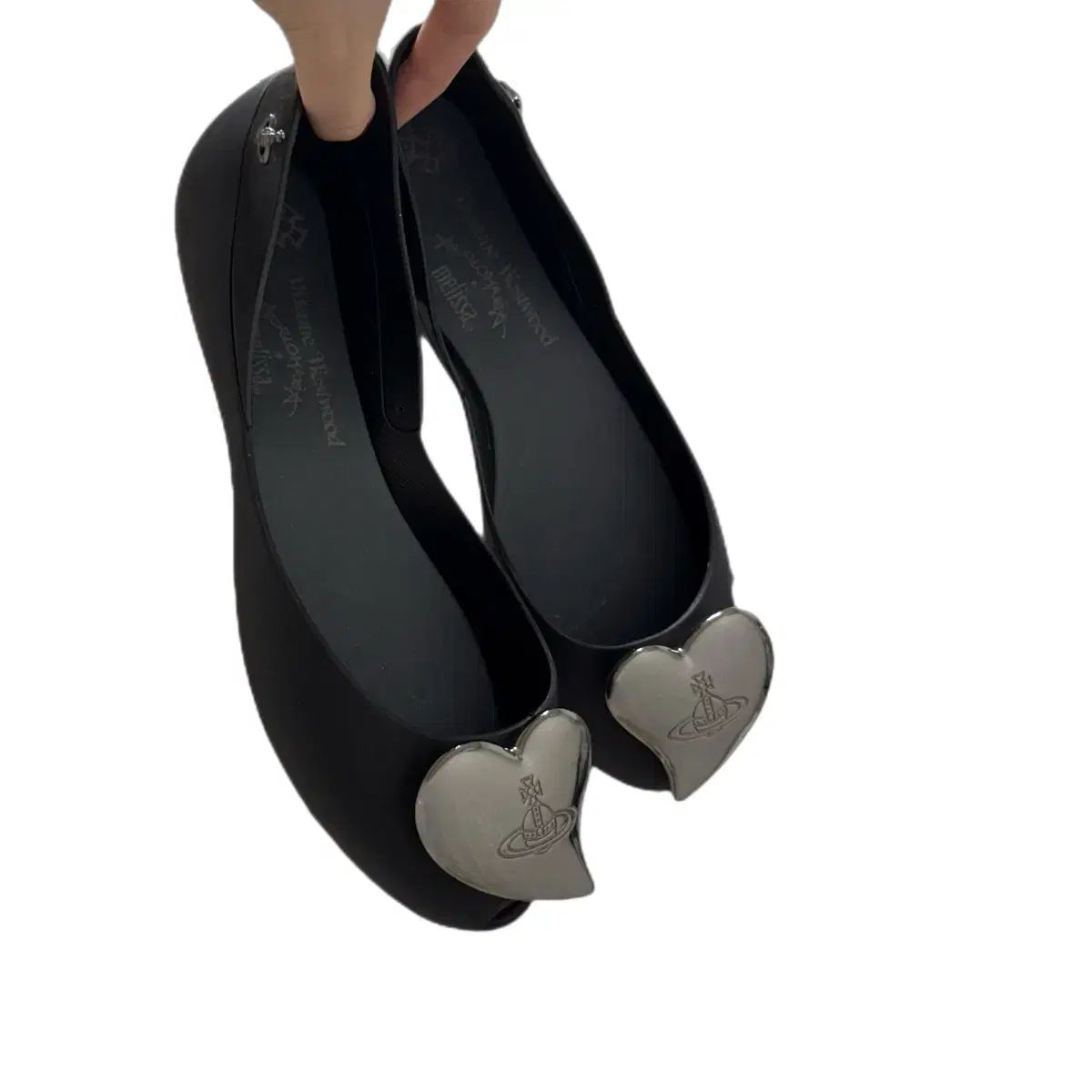 Melissa ハート型フラットシューズ　ヴィヴィアン Vivienne Westwood(ヴィヴィアンウエストウッド) Melissa