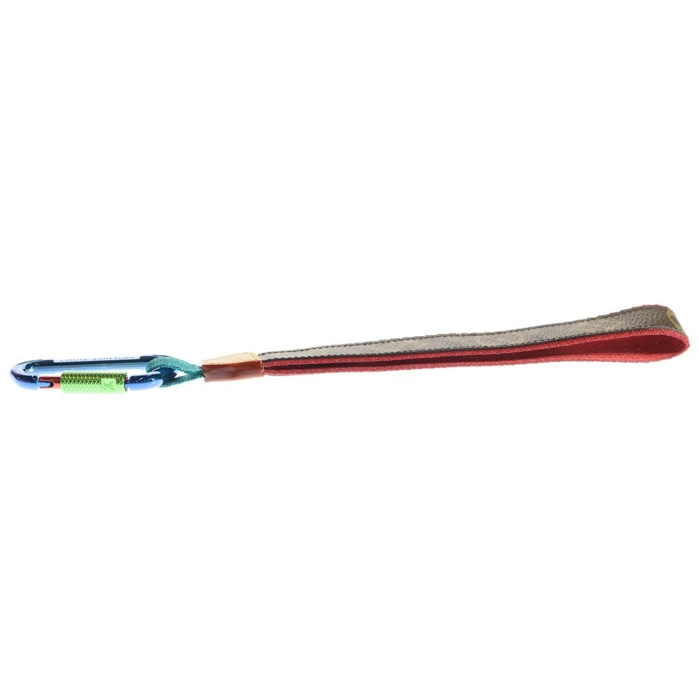 本日限定全品送料無料！ LOUIS VUITTON ルイヴィトン ポルトクレ サングル アウトドア ストラップ バッグチャーム キーホルダー ブラウン×レッド MP1959 絶対にあなたの一番選択！