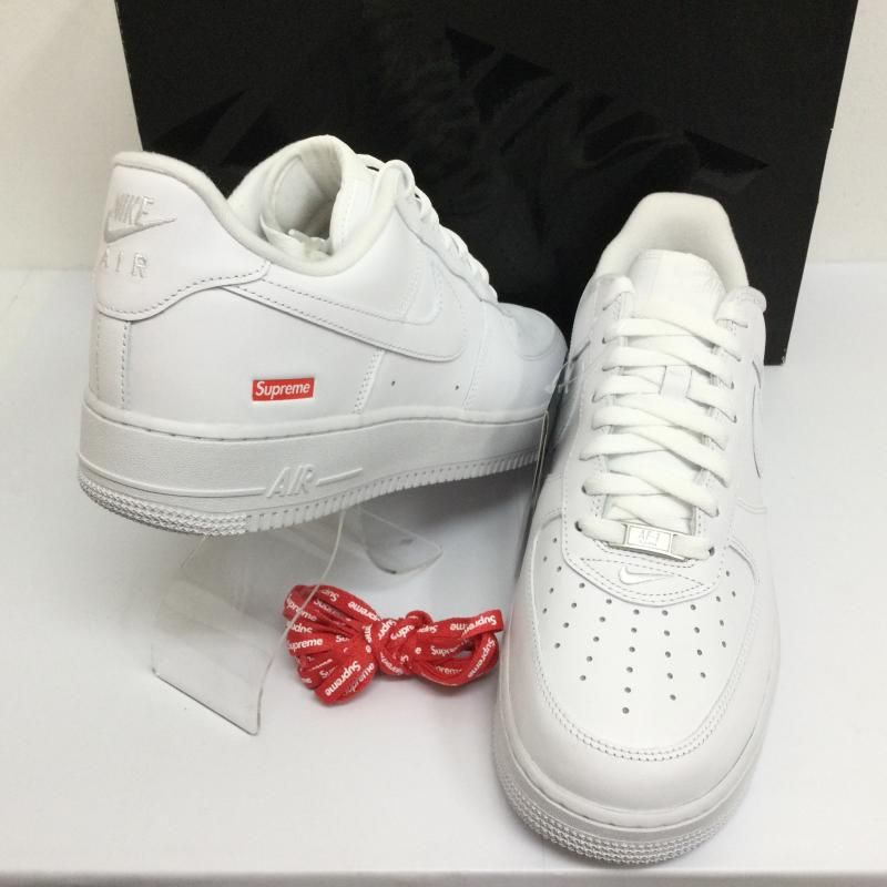 NIKE ナイキ スニーカー CU9225-100 SUPREME コラボ AIR FORCE 1