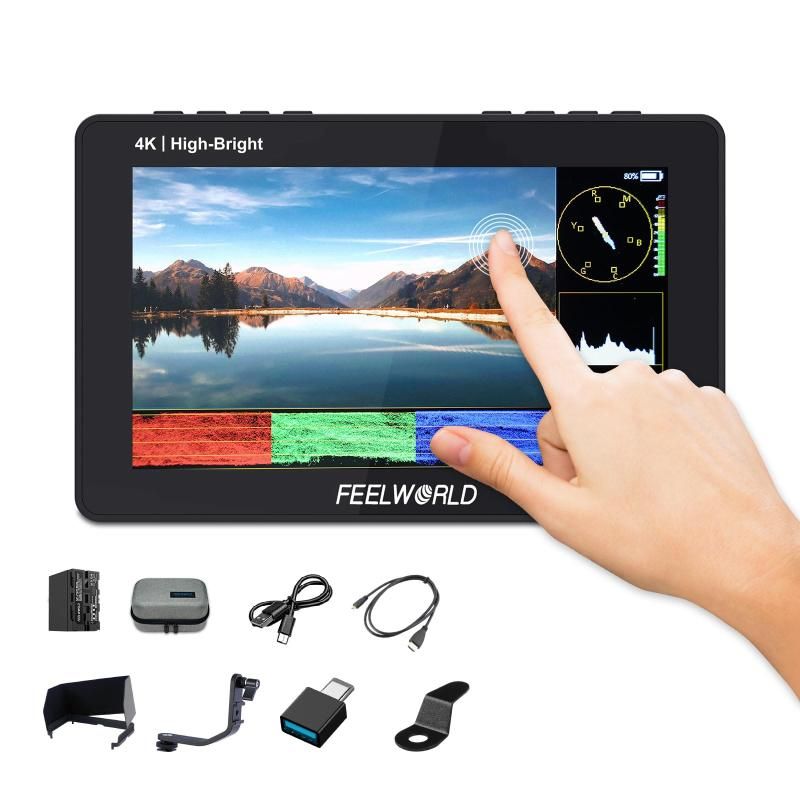 FEELWORLD F5 Pro 5.5インチモニター おまけ付き FEELWORLD F5 PROX