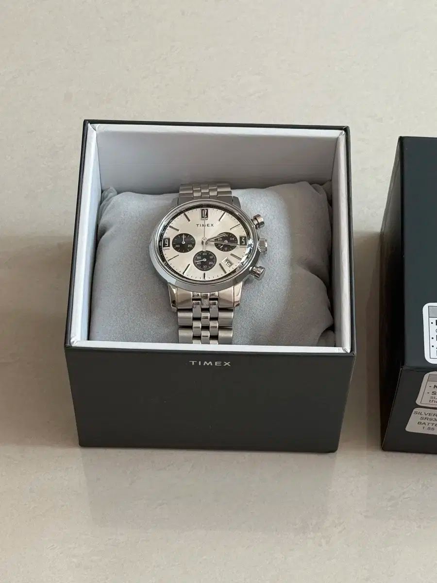 TIMEX タイメックス マーリン クロノ シルバー