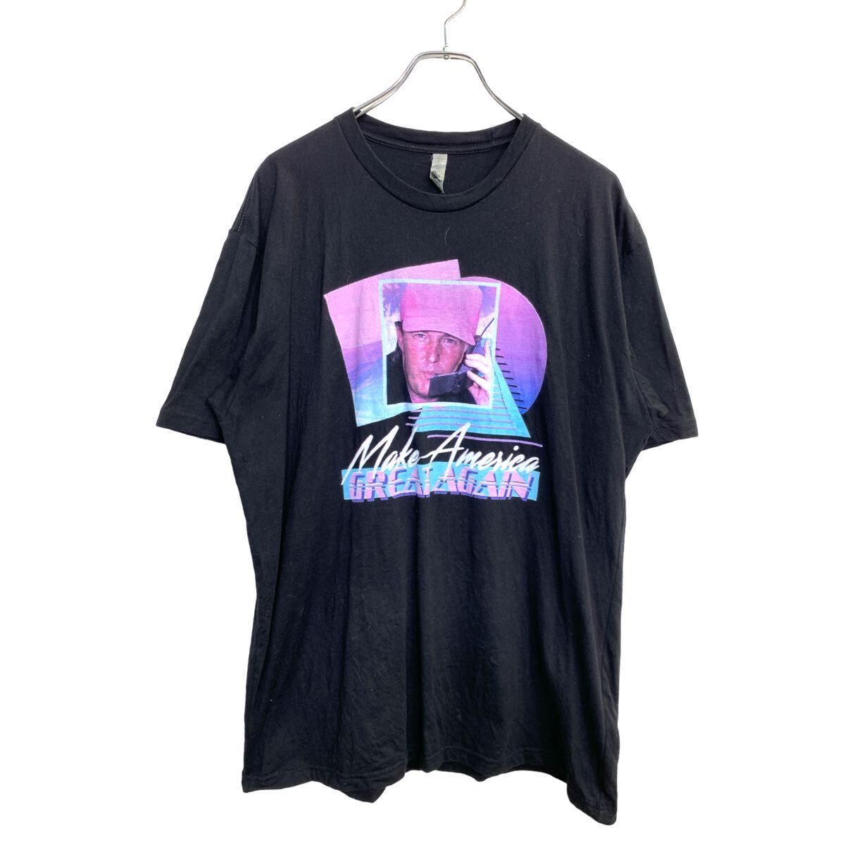 NEXT LEVEL 半袖 プリント Tシャツ XLサイズ ネクストレーベル ブラック コットン 古着卸 アメリカ仕入 t2408-3940