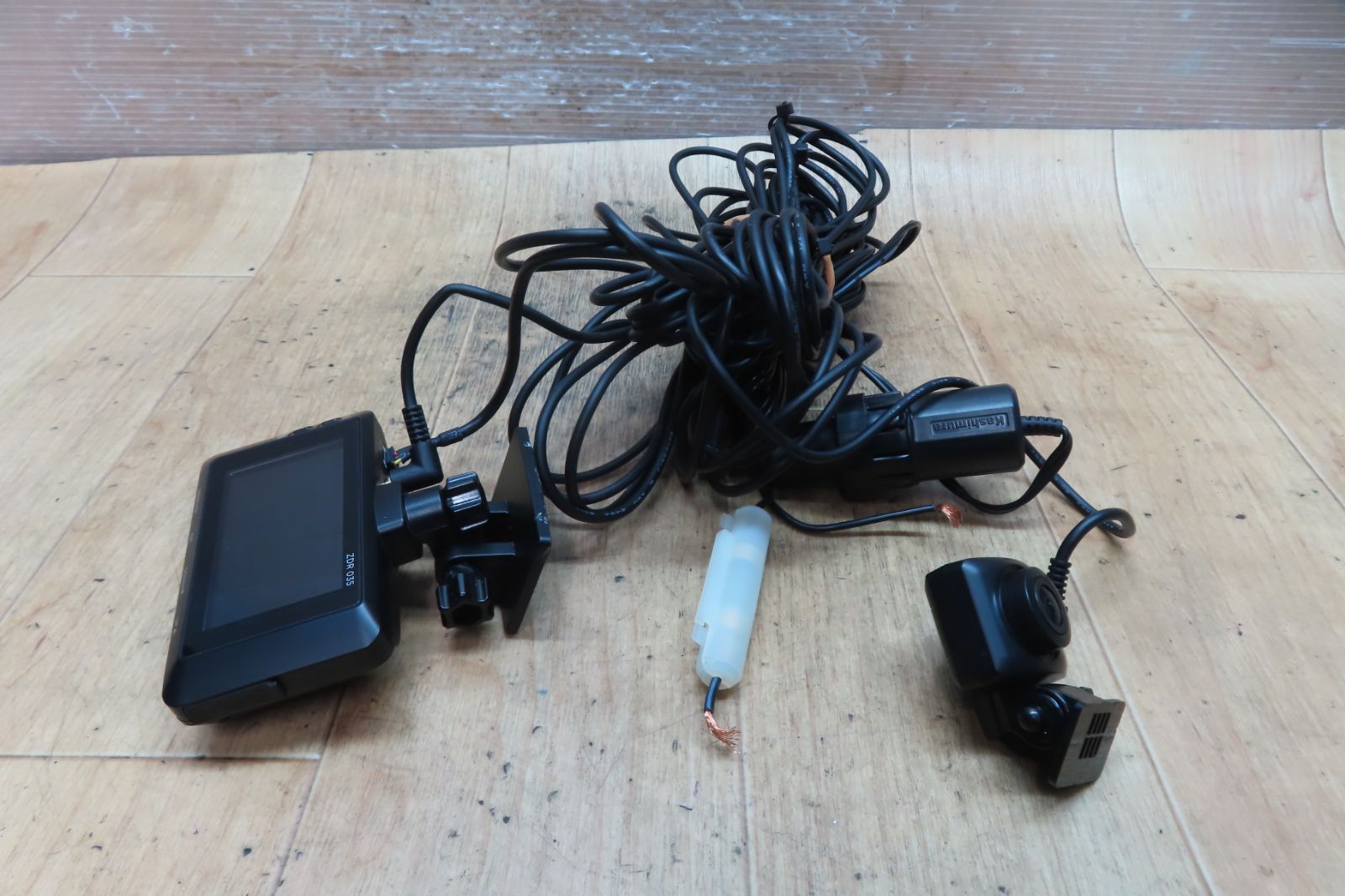 動作保証付☆F2079/COMTEC コムテック ZDR035 前後2カメラ/フロント