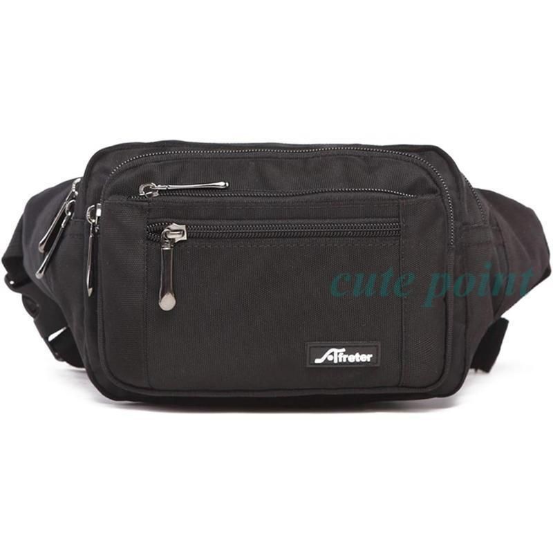 多機能ウエストポーチ ショルダーバッグ 斜めかけバッグ ボディーバッグ メンズ軽量かばん レディーススポーツウエストバッグ レインカバー