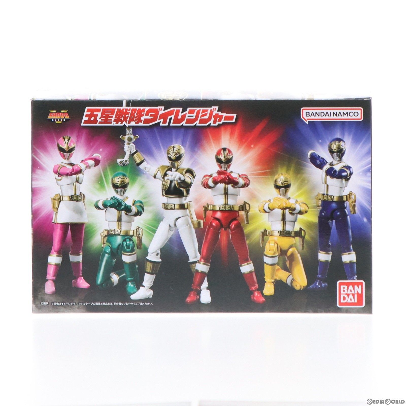 SHODO SUPER 五星戦隊ダイレンジャー【プレミアムバンダイ限定