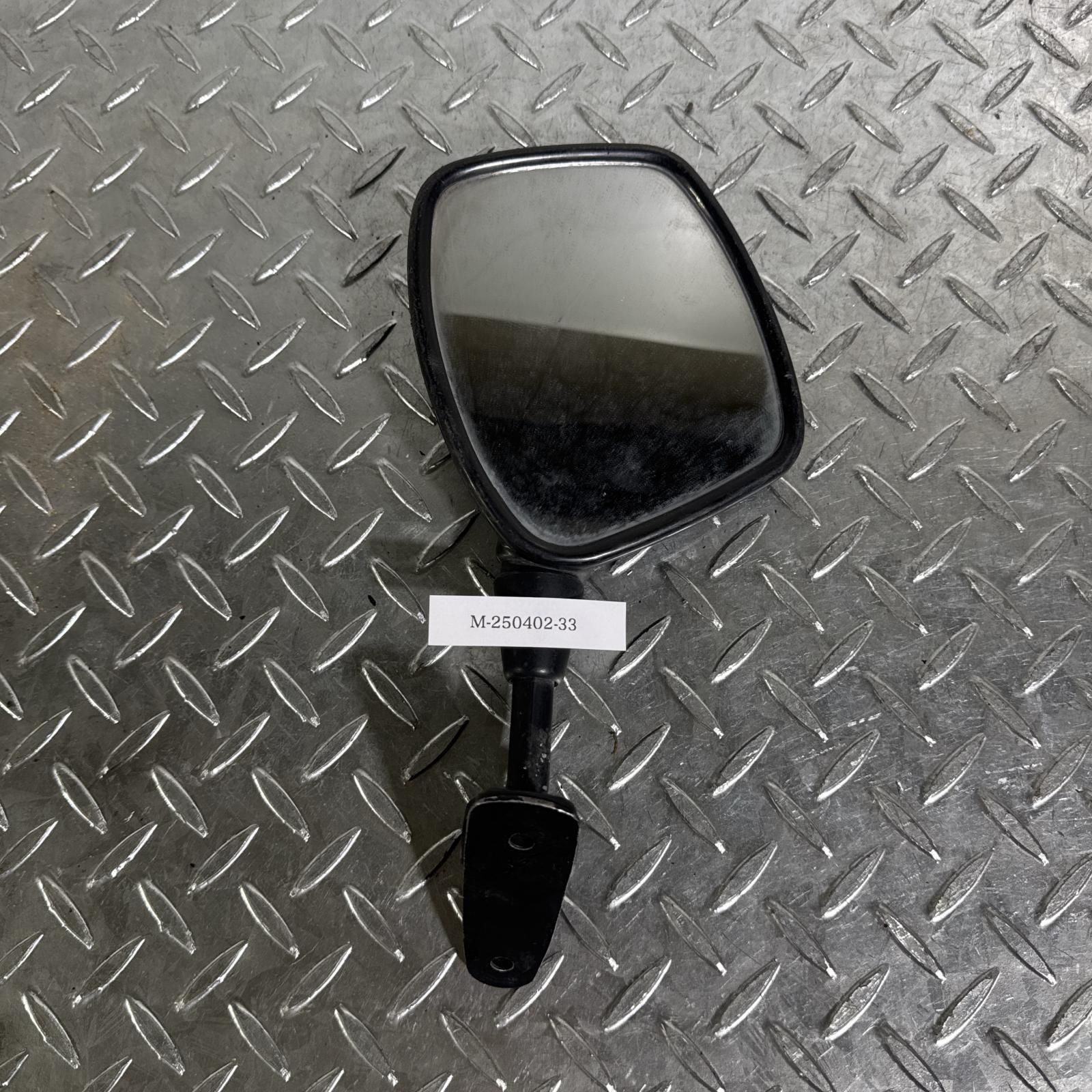 GPZ400F用　左バックミラー新品　（GPZ750F　GPZ1100F　GPZ550F） 希少 Kawasaki GPZ400F 純正ミラー GPZ550F GPZ750F GPZ1100F 当時物