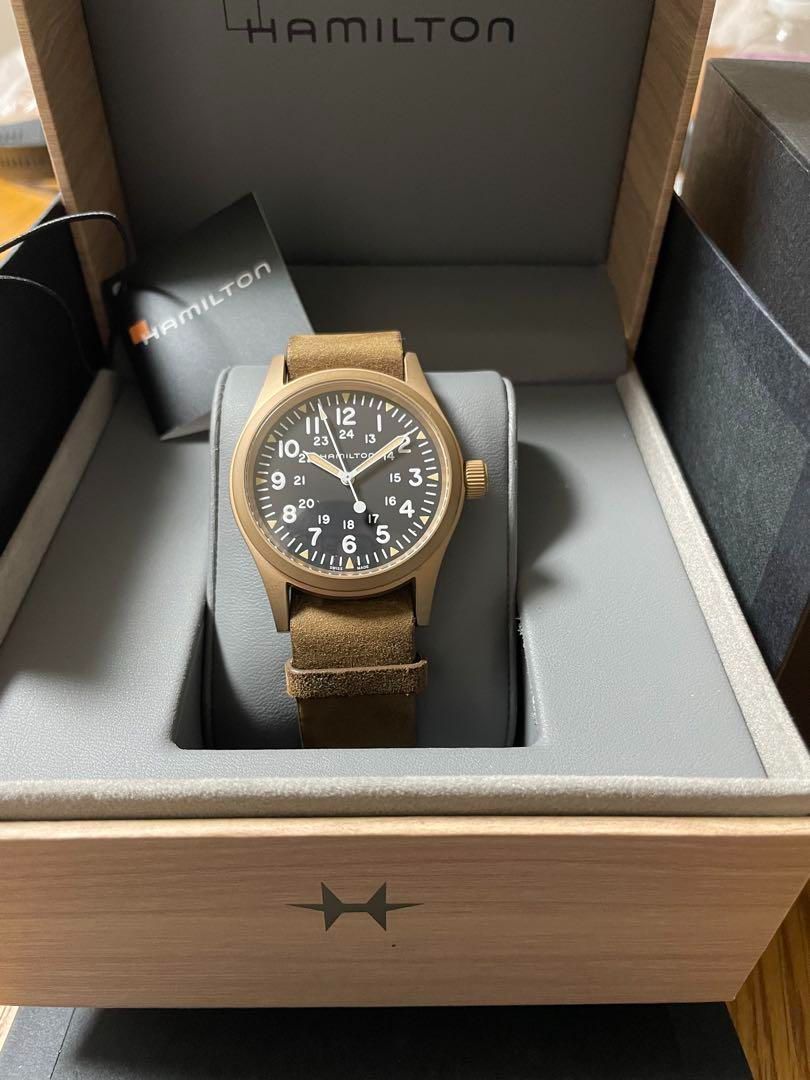 ハミルトン HAMILTON カーキ フィールド メカ ブロンズ 手巻き