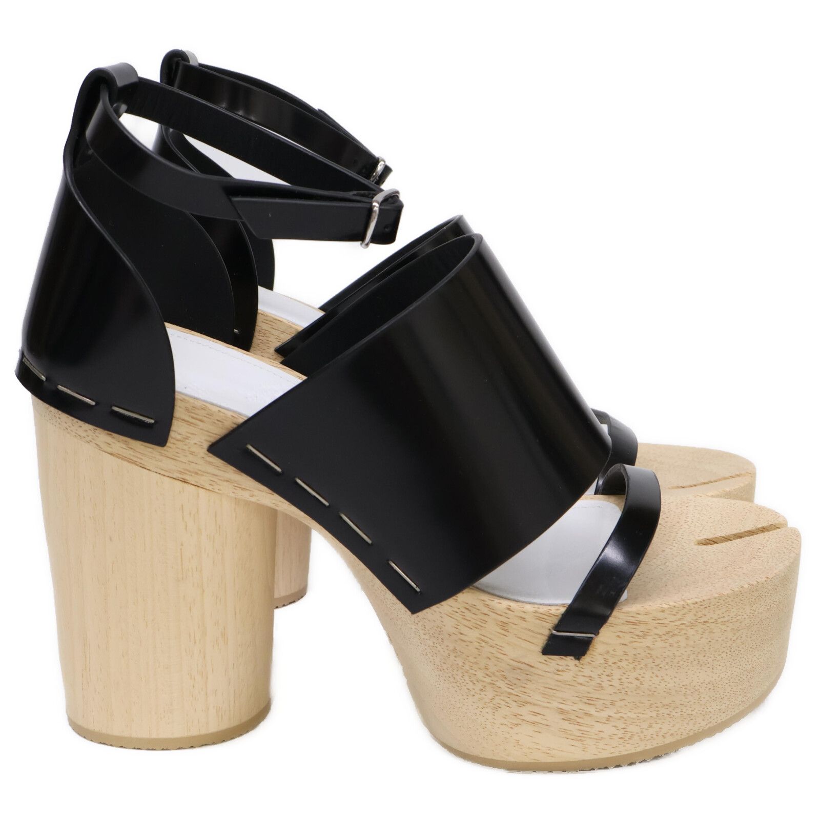 美品 Maison Margiela ストラップヒール　36 Maison Margiela （メゾンマルジェラ）TABI STRAP HEEL PUMPS