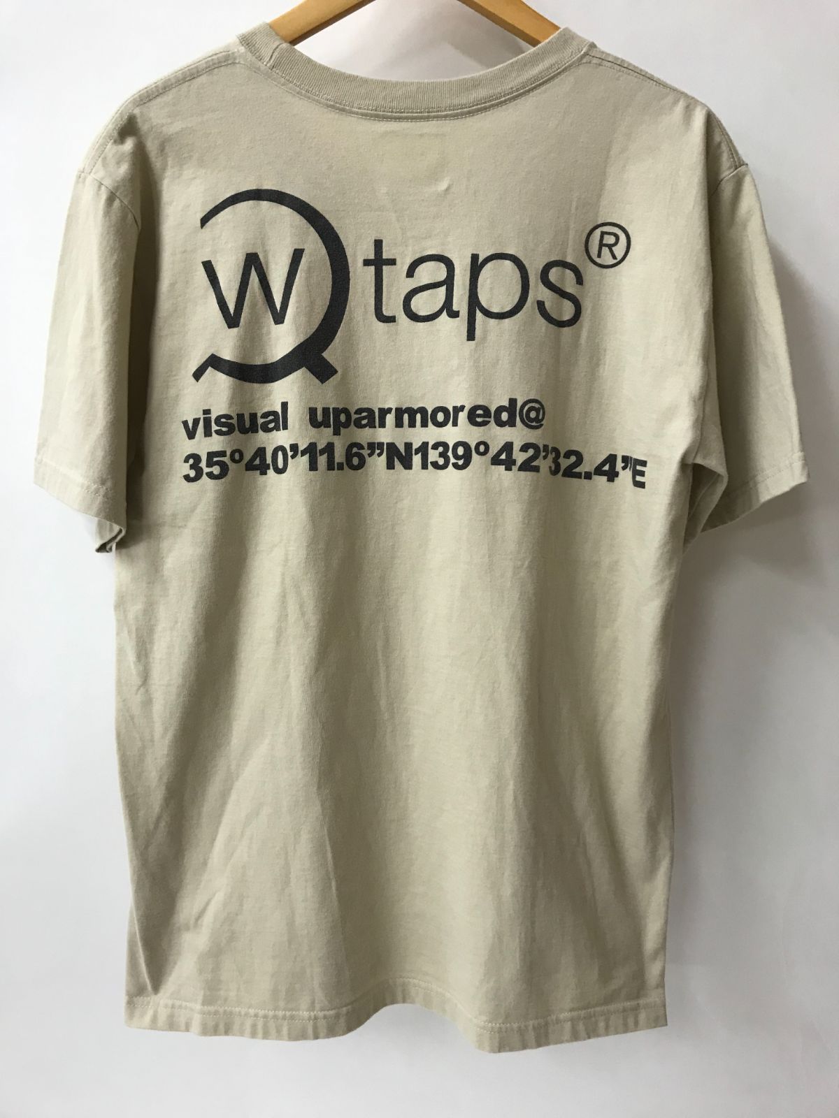 関送込! WTAPS ムーン＆スター バックプリント Tシャツ 半袖 関送込! WTAPS ムーン＆スター バックプリント Tシャツ 半袖