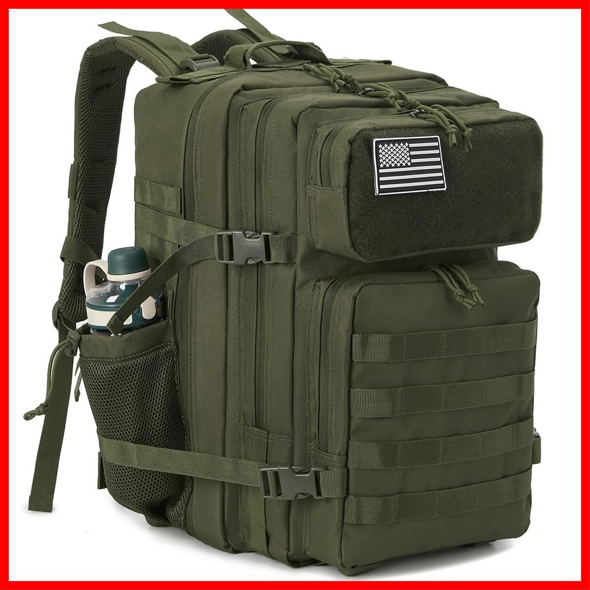 新着商品】QT&QY ミリタリータクティカルバックパック メンズ MOLLE