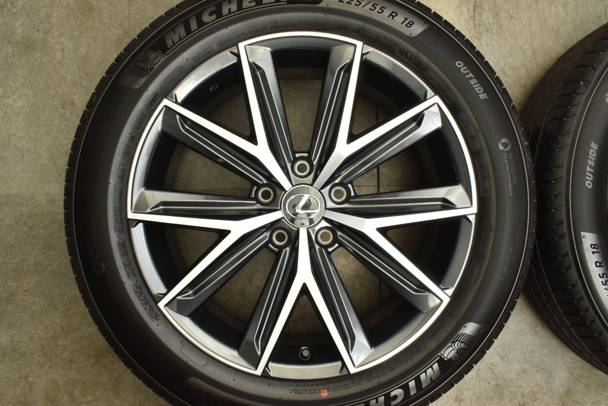 新車外し 美品】レクサス LBX Relax 純正 18in 7J +40 PCD114.3