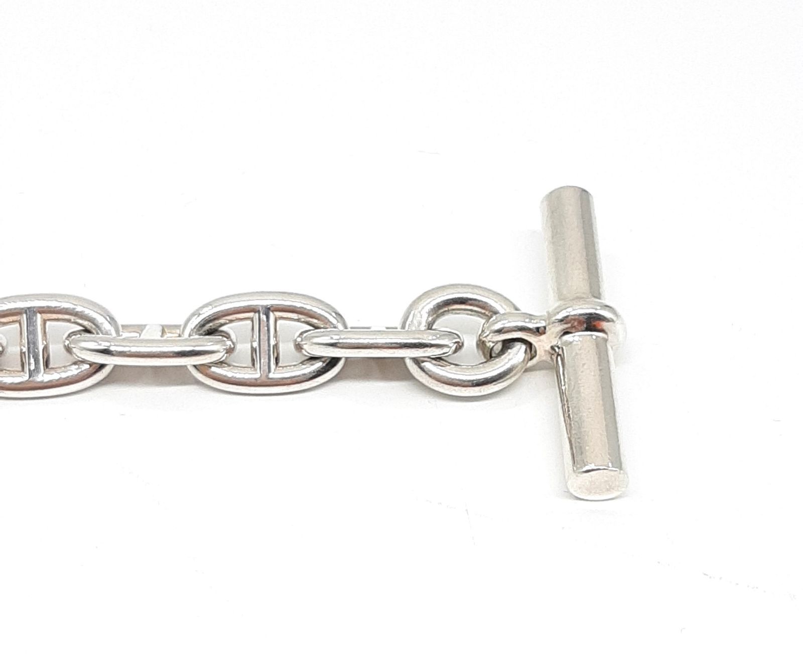 エルメス Hermès シェーヌダンクル MM13コマ スターリング