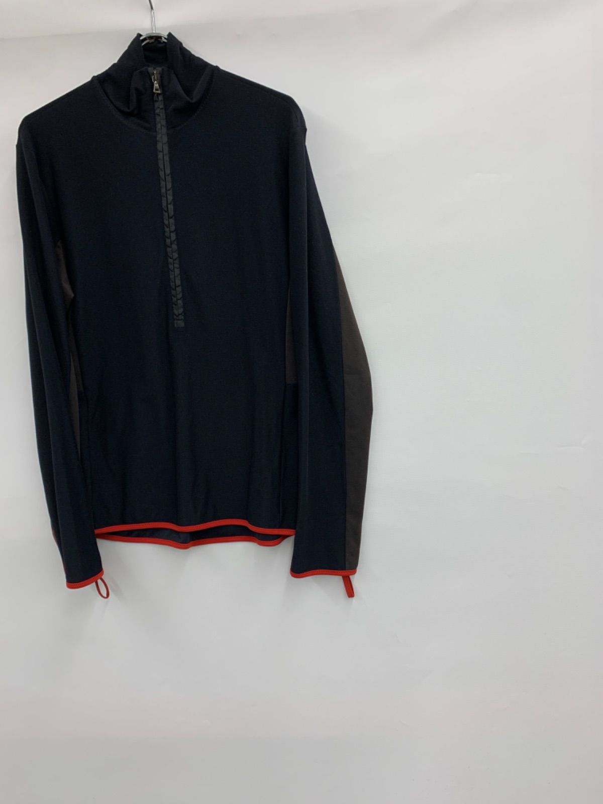 愛用 PRADA SPORTS プラダスポーツ 長袖ハーフジップニット ニット