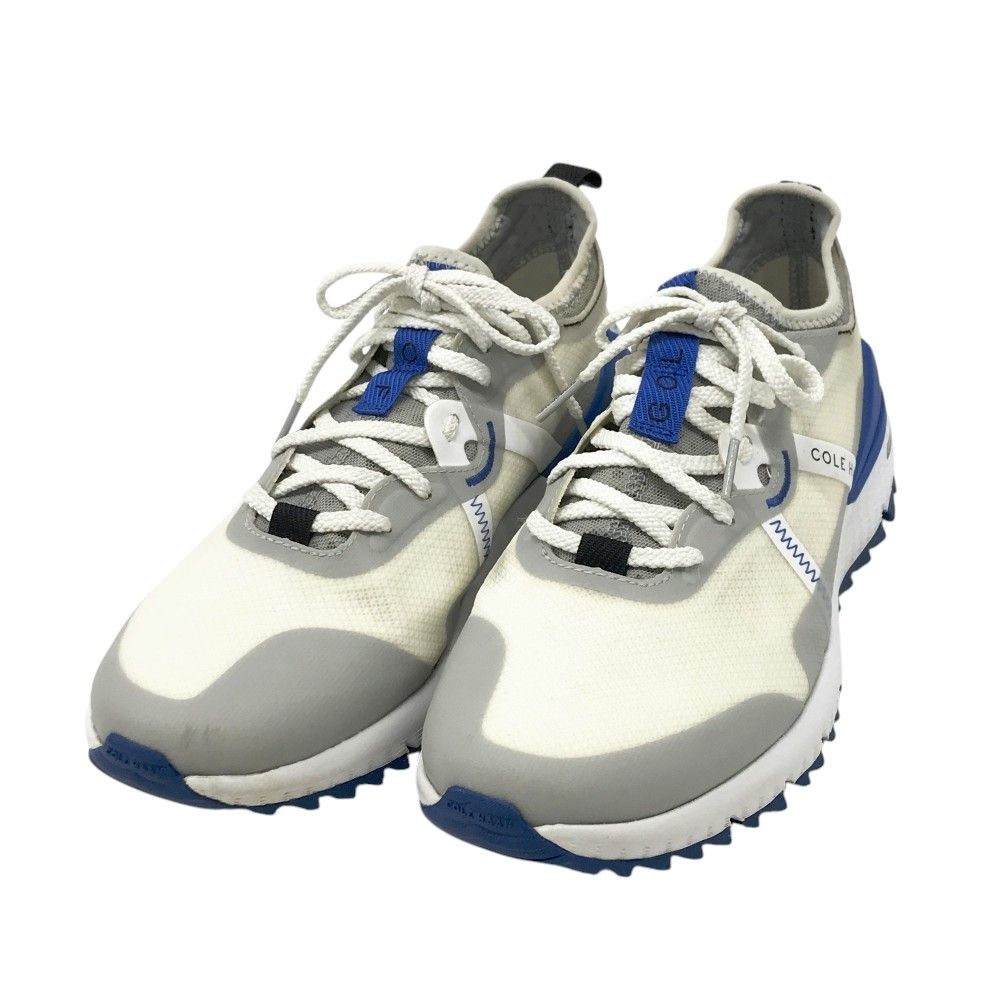 COLE HAAN GOLF コールハーンゴルフ C36902 ZEROGROUND OVERTAKE スパイクレスゴルフシューズ ホワイト系 8 1|2 240101535718 ゴルフウェア メンズ ストスト
