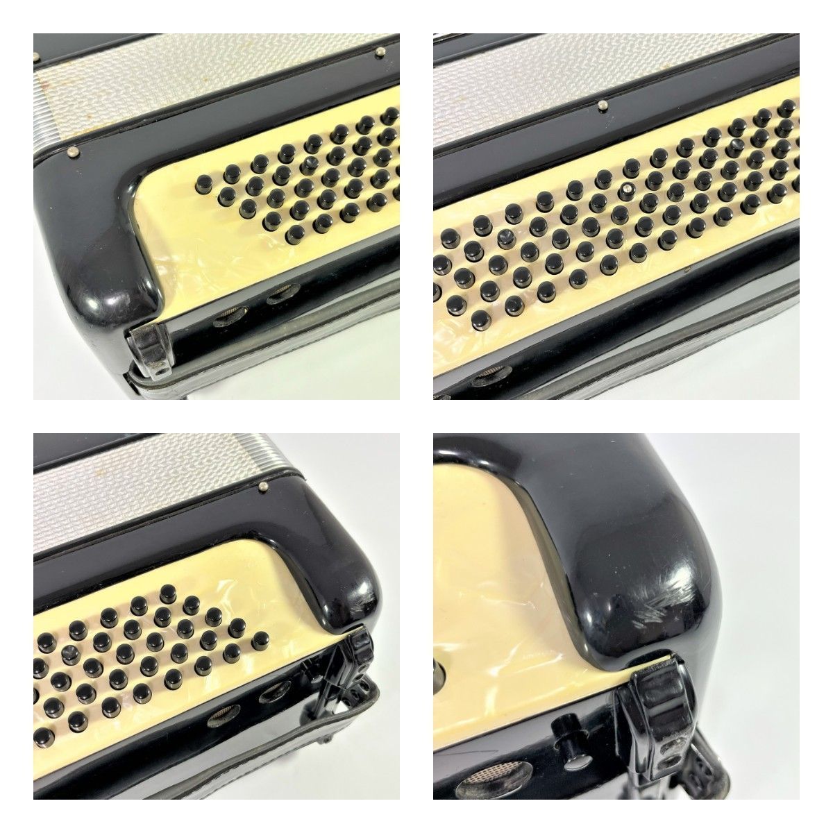 アコーディオンEXCELSIOR 580 ジャンク品】 EXCELSIOR エキセルシャー MODEL 580 37鍵盤 80
