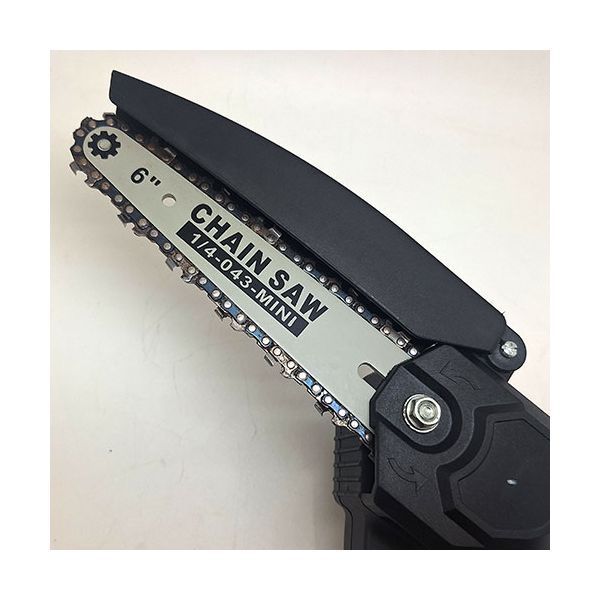 三金商事 電動ハンディチェーンソー ブラック SAW-MINI01-BK