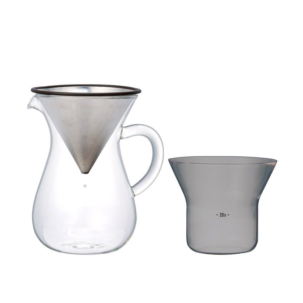 2cups_ステンレス_単品 KINTO キントー SCS コーヒーカラフェセット 2cups ステンレス 電子レンジ 食洗機対応 ギフト プレゼント 27620