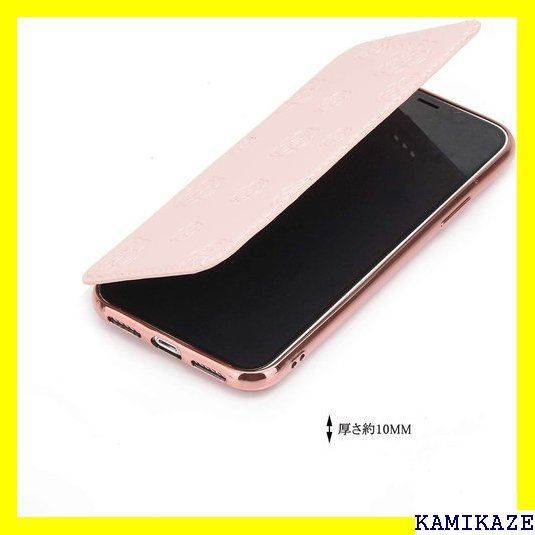 ☆ iPhone 11 手帳型スマホケース 可愛い レディ ーズゴールド 877