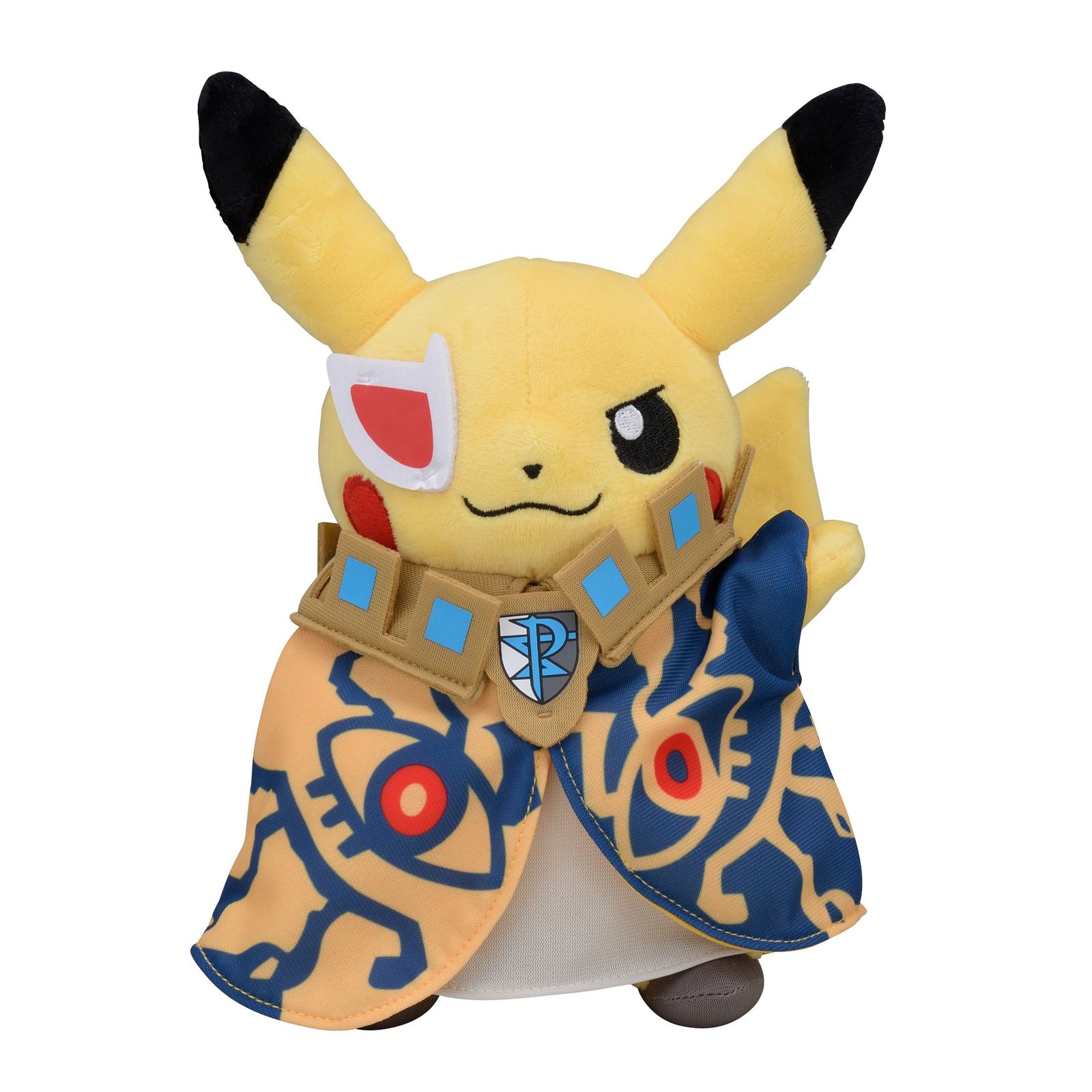 ポケモンセンターオリジナル ぬいぐるみ ボスごっこピカチュウP RR 23×17×9.5(H×W×D:) 