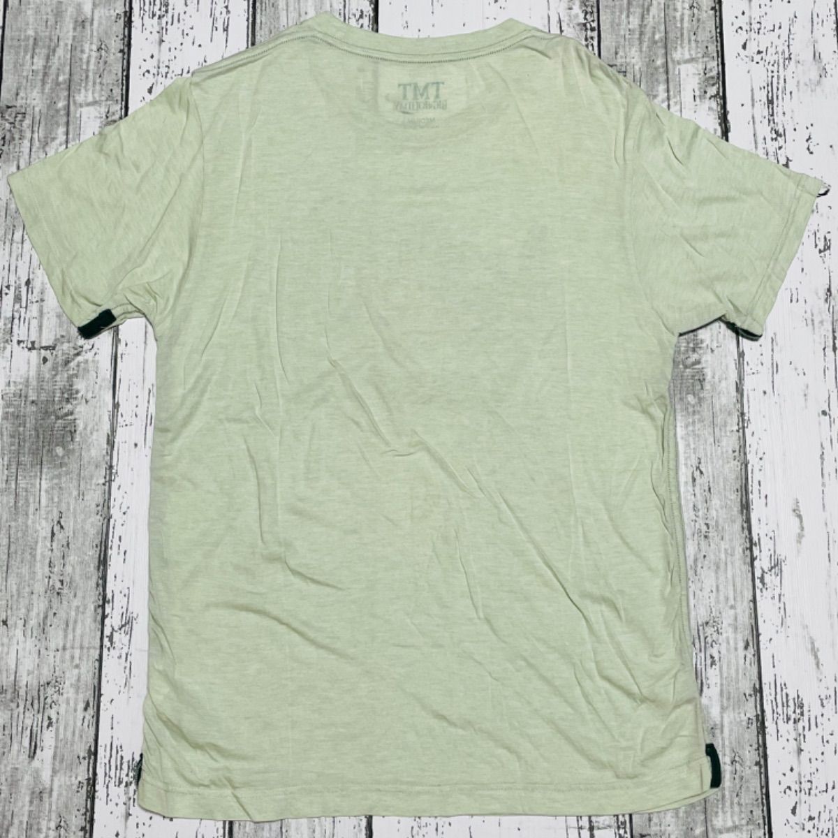 SALE】 セール TMT Tシャツ人気半袖 ライムグリーン M サーフ系 - メルカリ