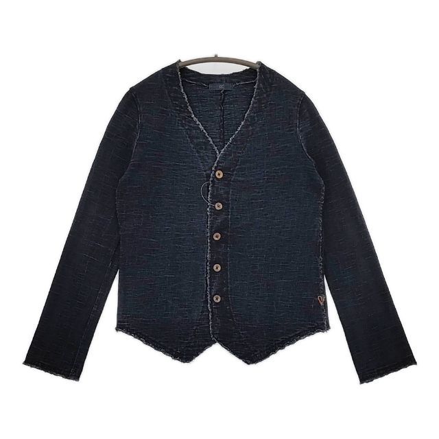 45r ウールカーディガン 45Rシェットランド縮絨のカーディガン: WOMEN｜45R