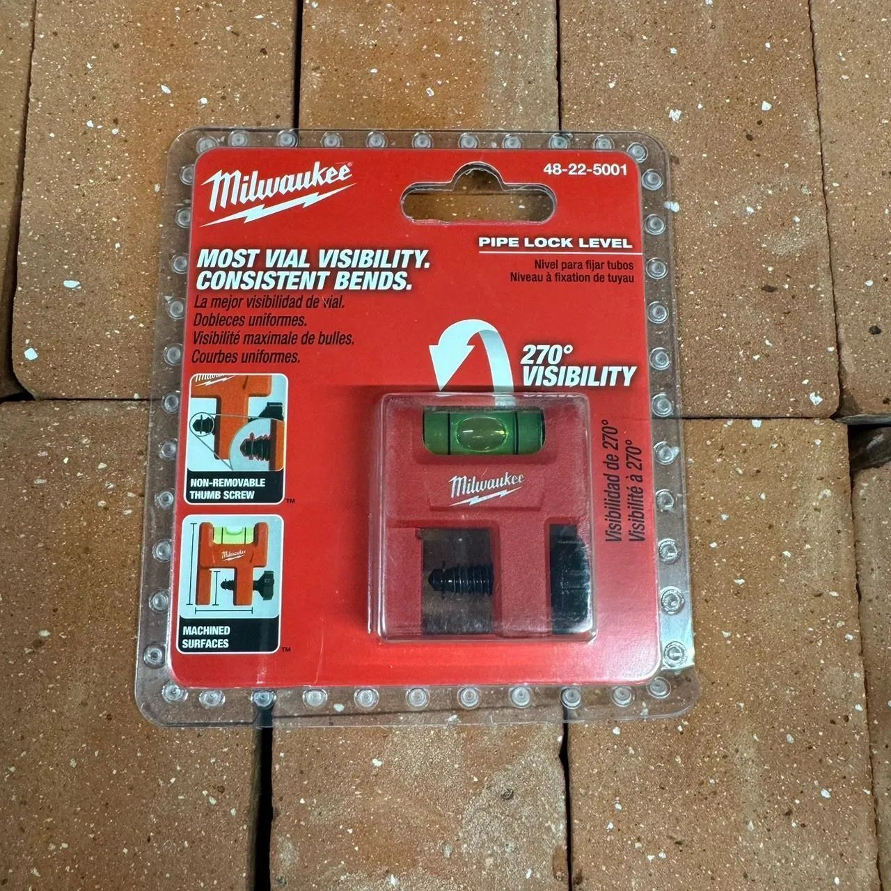新入荷!! 日本未発売 Milwaukee ミルウォーキー 48-22-5001 パイプロックレベル