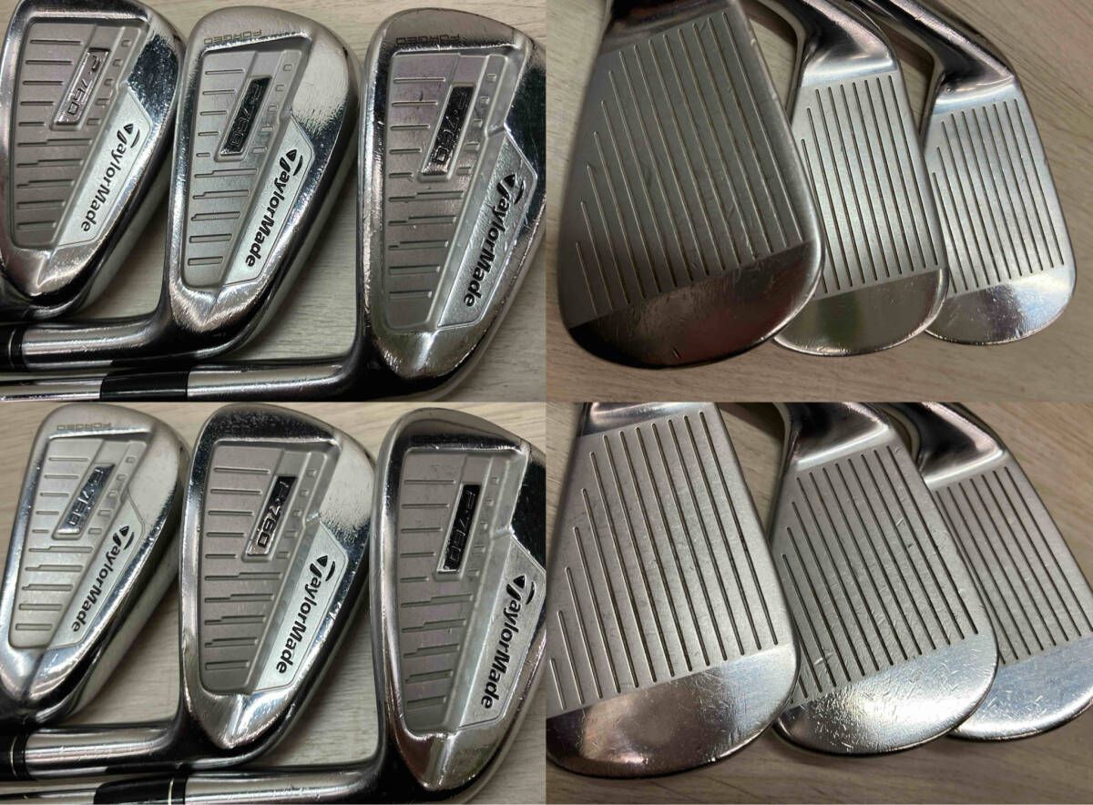 ゴルフクラブ アイアンセット TaylorMade P760 flex S 5,6,7,8,9