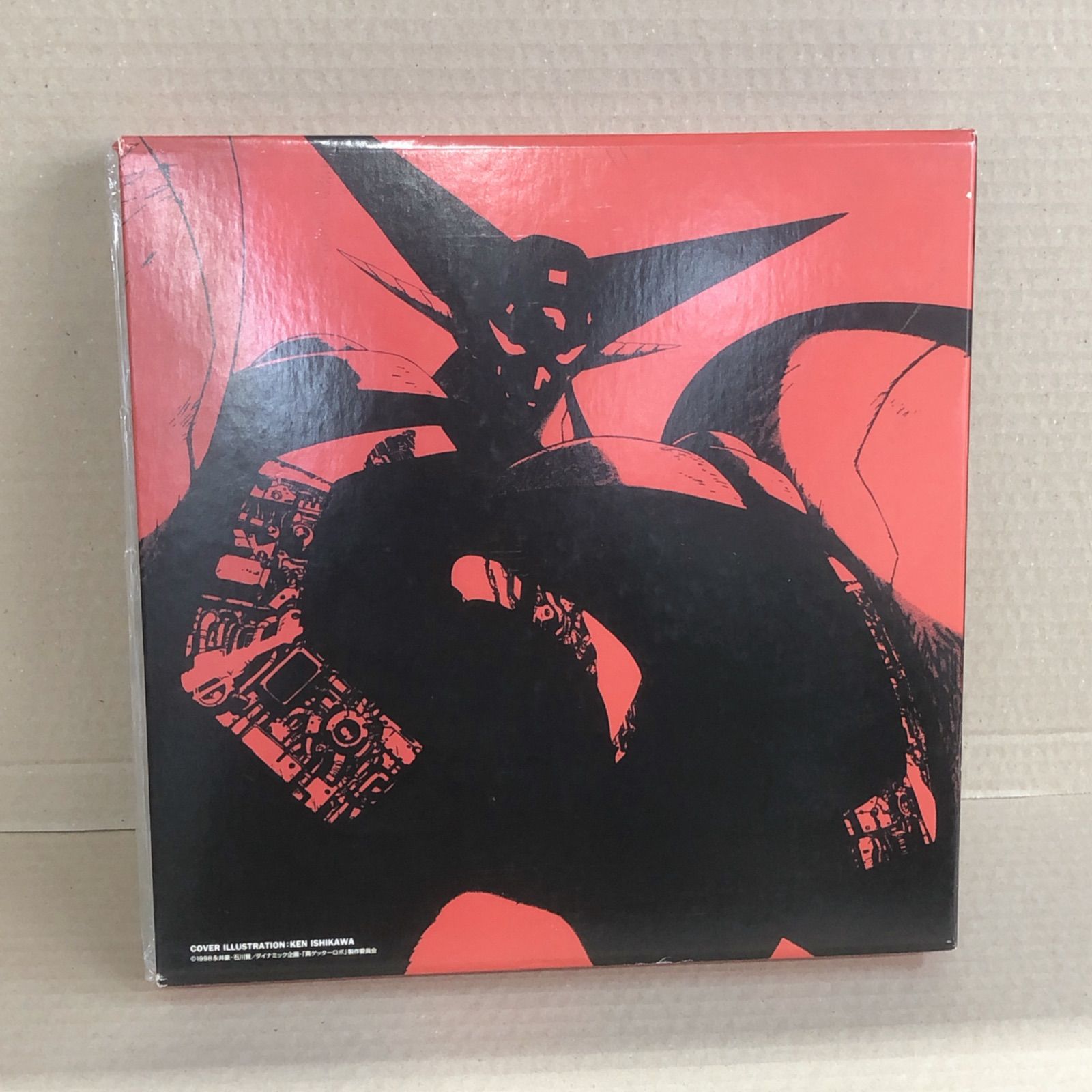 ☆ゲッターロボメモリアル☆ＬＤ☆トレカ付き♪☆レーザーディスク☆ 真ゲッターロボ 世界最後の日 レーザーディスク6枚セット 収納