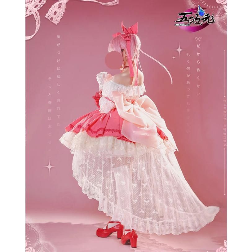 icos 魔法少女まどかマギカ 鹿目まどか ピンクドレス コスプレ icos 魔法少女まどかマギカ 鹿目まどか ピンクドレス コスプレ
