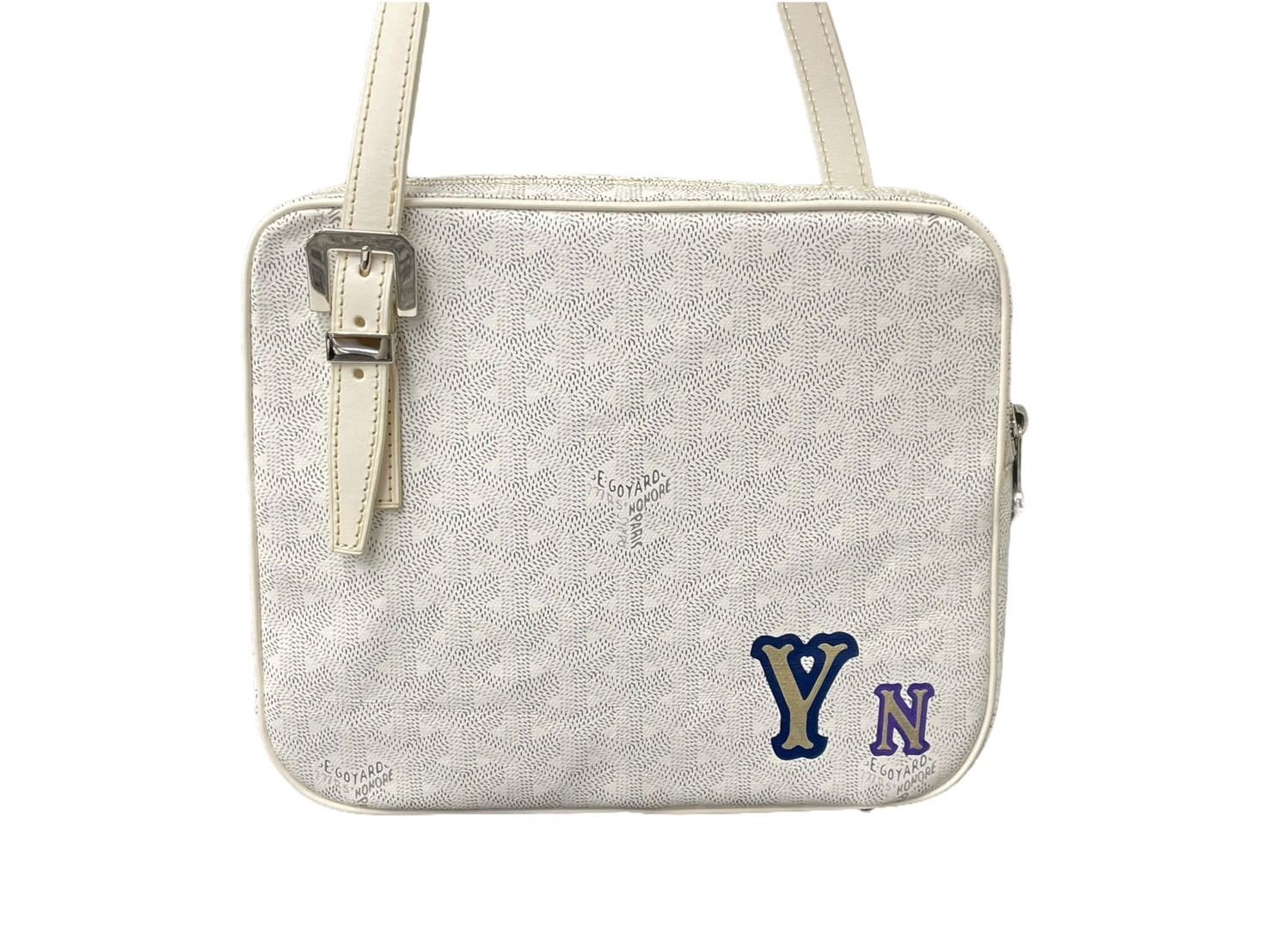 極美品 GOYARD ゴヤール ショルダーバッグ ヨナMM イニシャル
