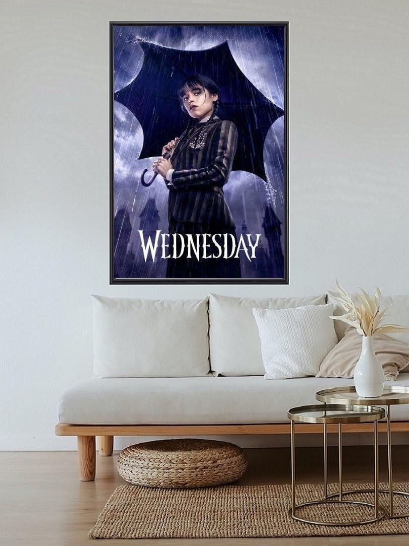 映画ポスター ウェンズデー Wednesday アダムスファミリー 24×36