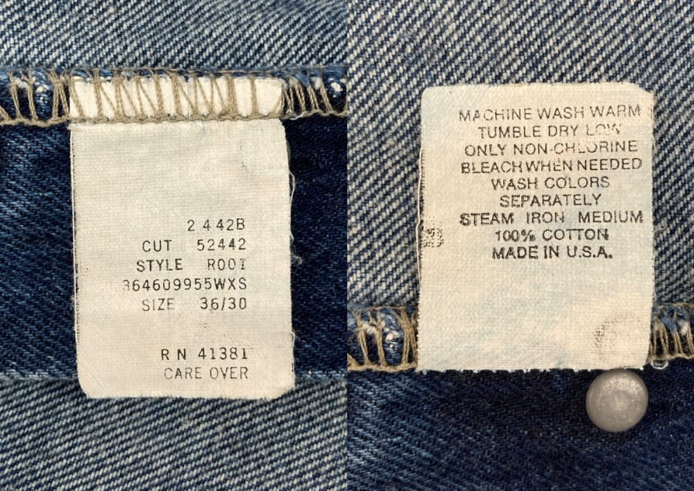 ダブルアールエル RRL DENIM PANTS デニム パンツ ボタンフライ