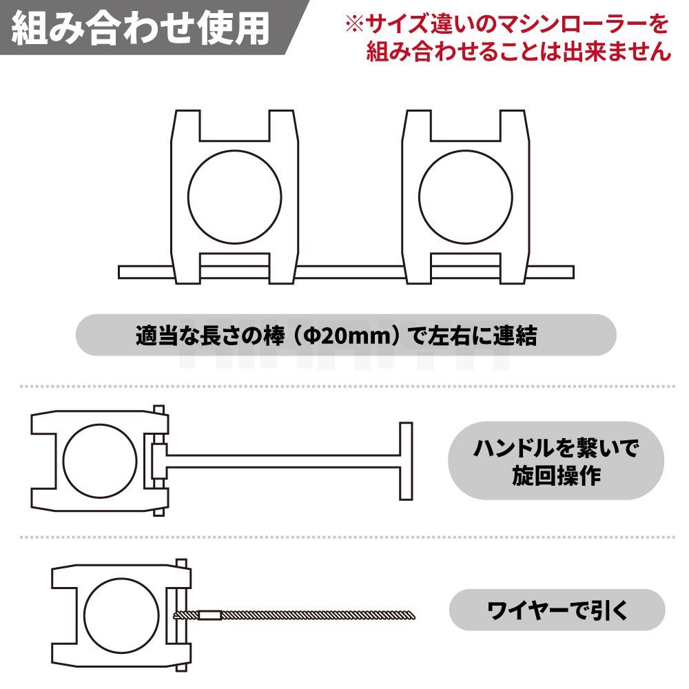 チルローラー 設置用ローラー