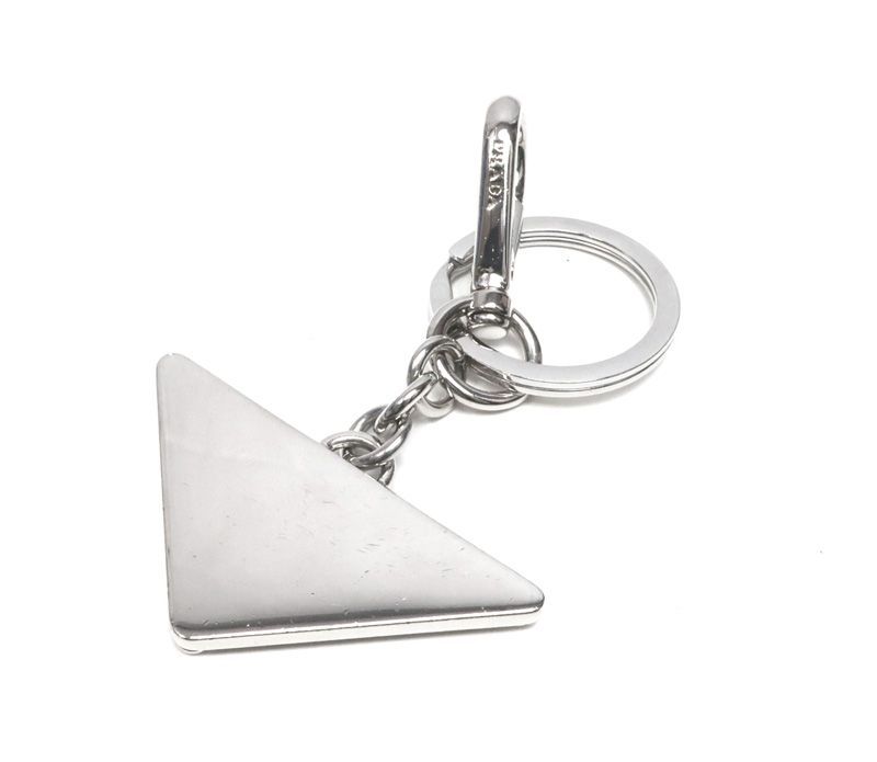 プラダ メタル キーチェーン キーホルダー キーチェーン 現行モデル 2PS057 PRADA ブラック 34332 GETSMS_ONE