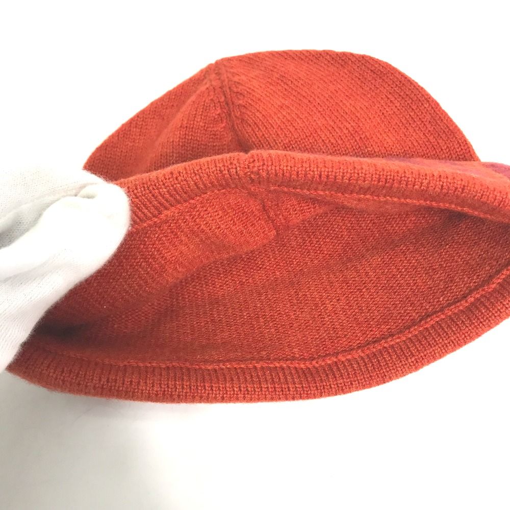 エルメス ビーニー ニットキャップ Hロゴ 帽子 ニット帽