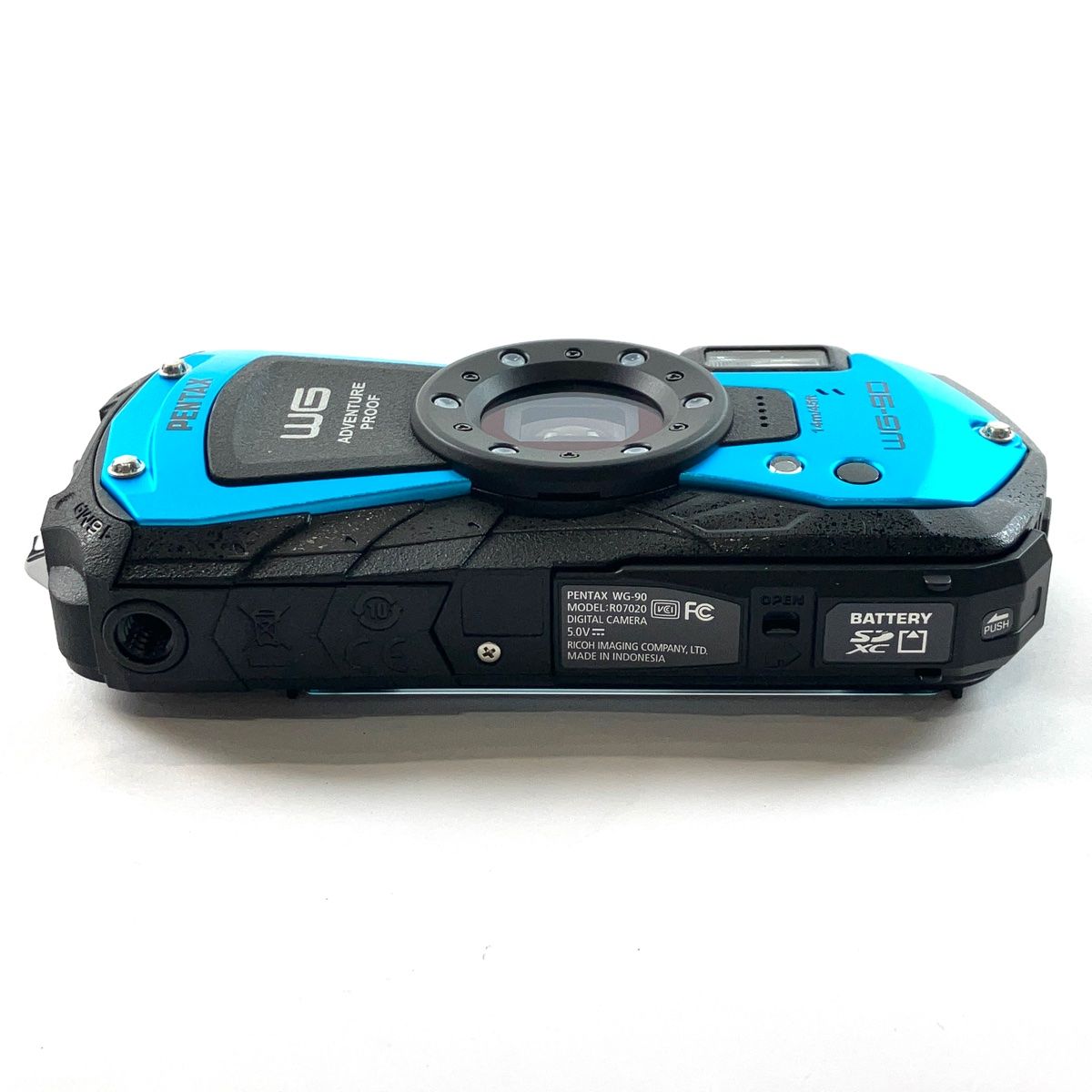 ペンタックス PENTAX WG-90 ブルー コンパクトデジタルカメラ 【中古 