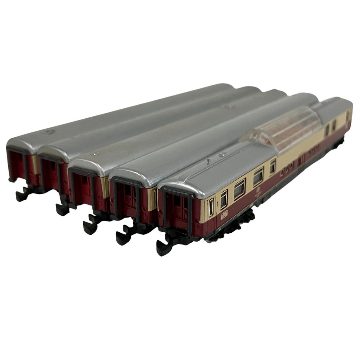 marklin メルクリン mini-club ミニクラブ 8724x2 8725 8726 8728 Zゲージ DB 5両セット 鉄道模型 ジャンク B10428107