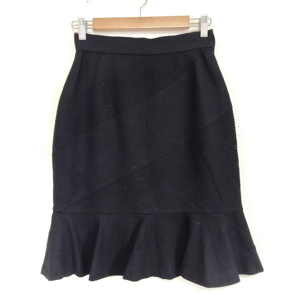 Christian Dior CAMEL100% TIGHT SKIRT MADE IN FRANCE