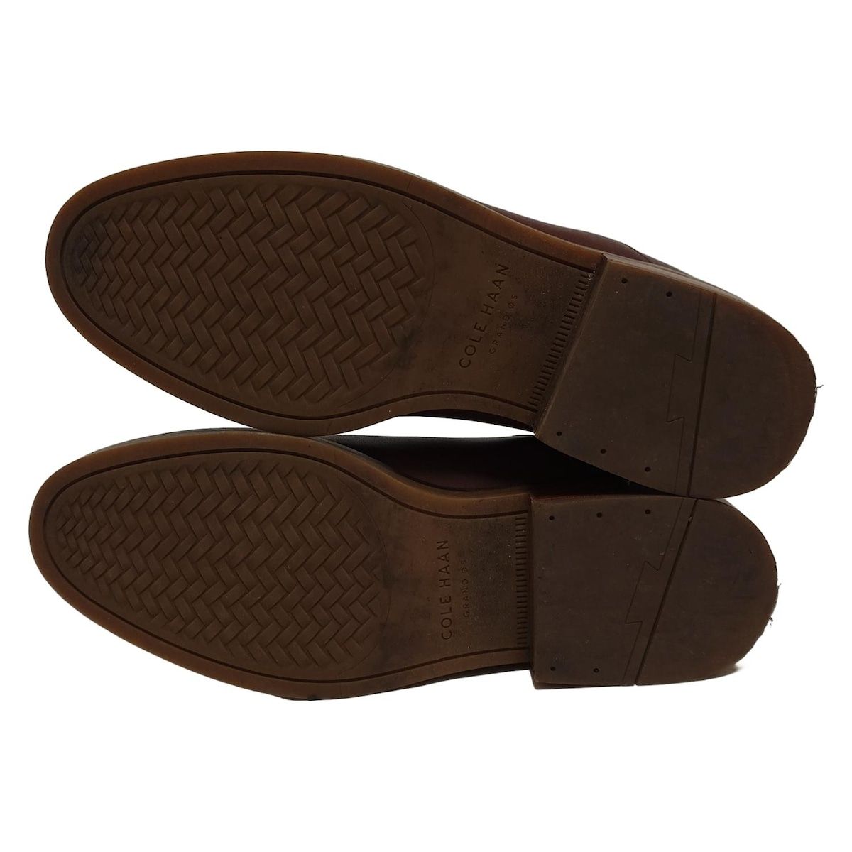 COLE HAAN コールハーン レザー ブーツ　濃茶 COLE HAAN(コールハーン) ショートブーツ レディース - ダーク